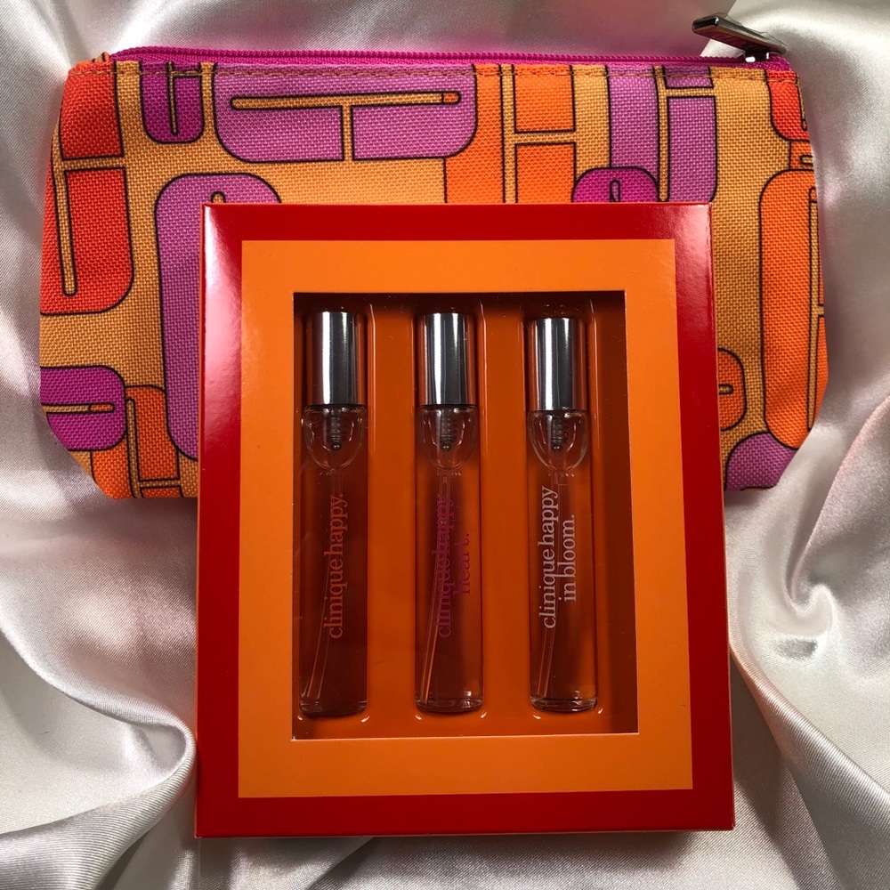 🧡Clinique 4Pc. Happy Trio Set SEALED🧡